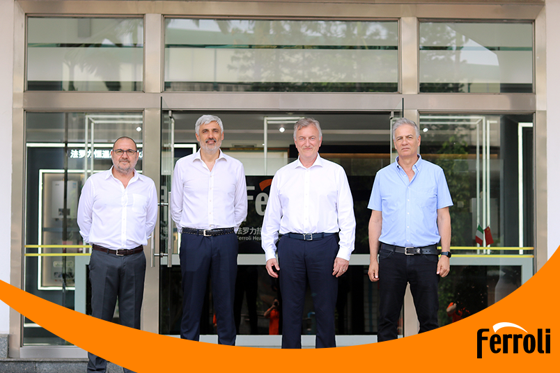 亚美AM8AG集团CEO一行到访中国公司