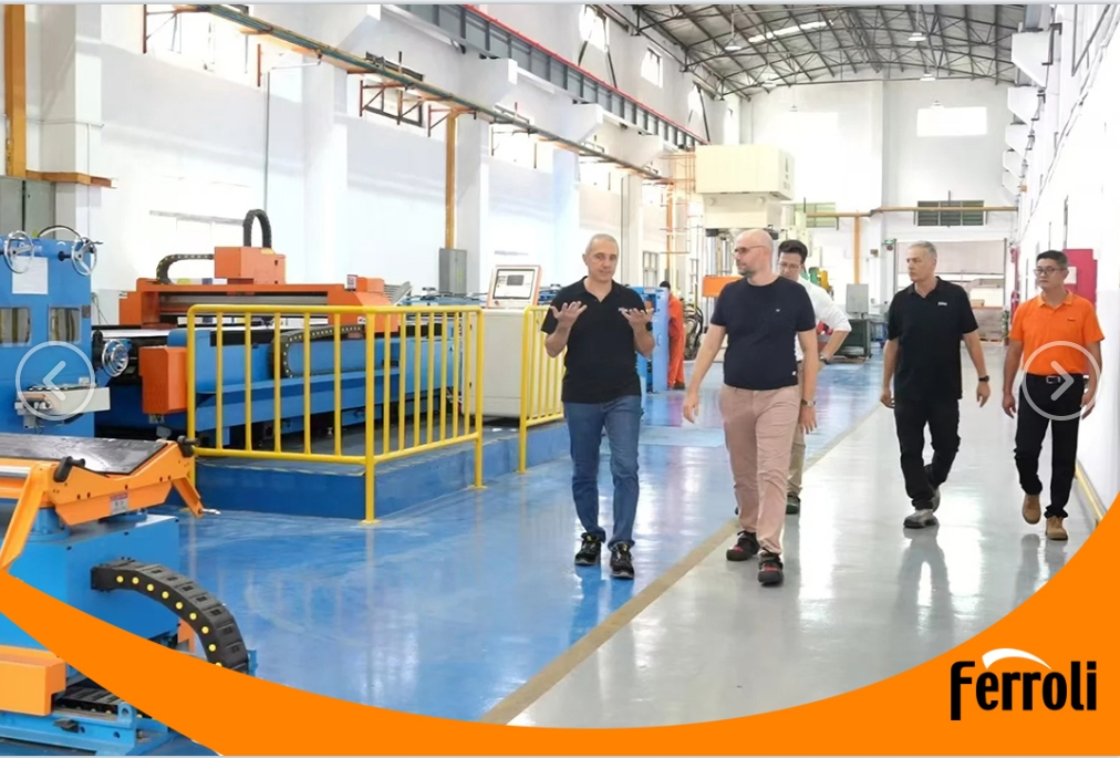 亚美AM8AGCEO一行莅临中国区广东生产基地视察